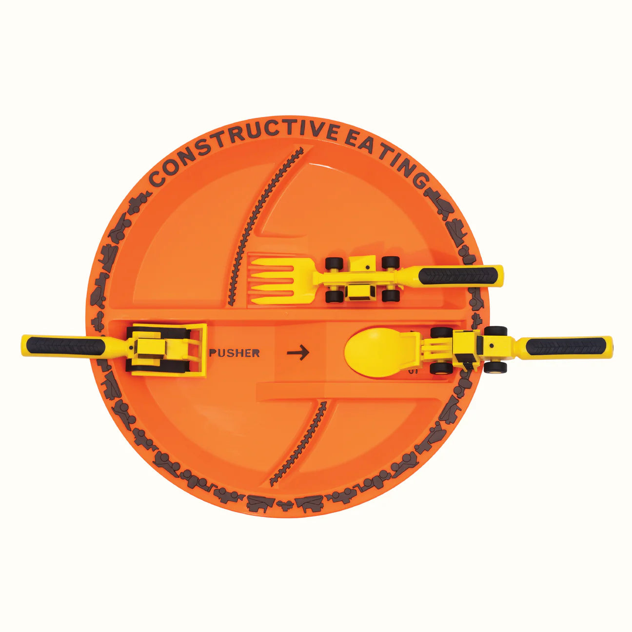 Constructive Eating - Çocuklar İçin Şantiye Tabağı