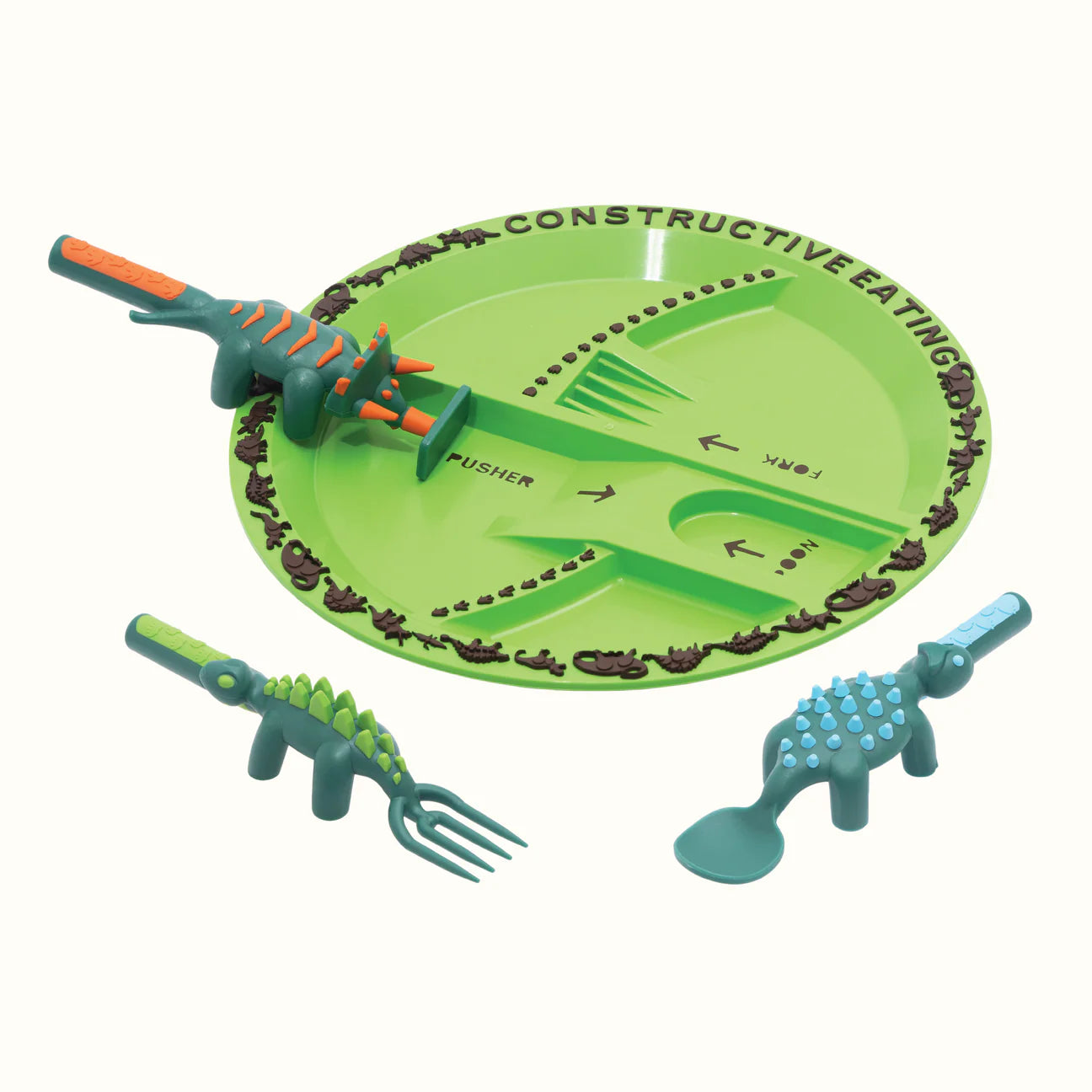 Constructive Eating - Çocuklar İçin Şantiye Tabağı