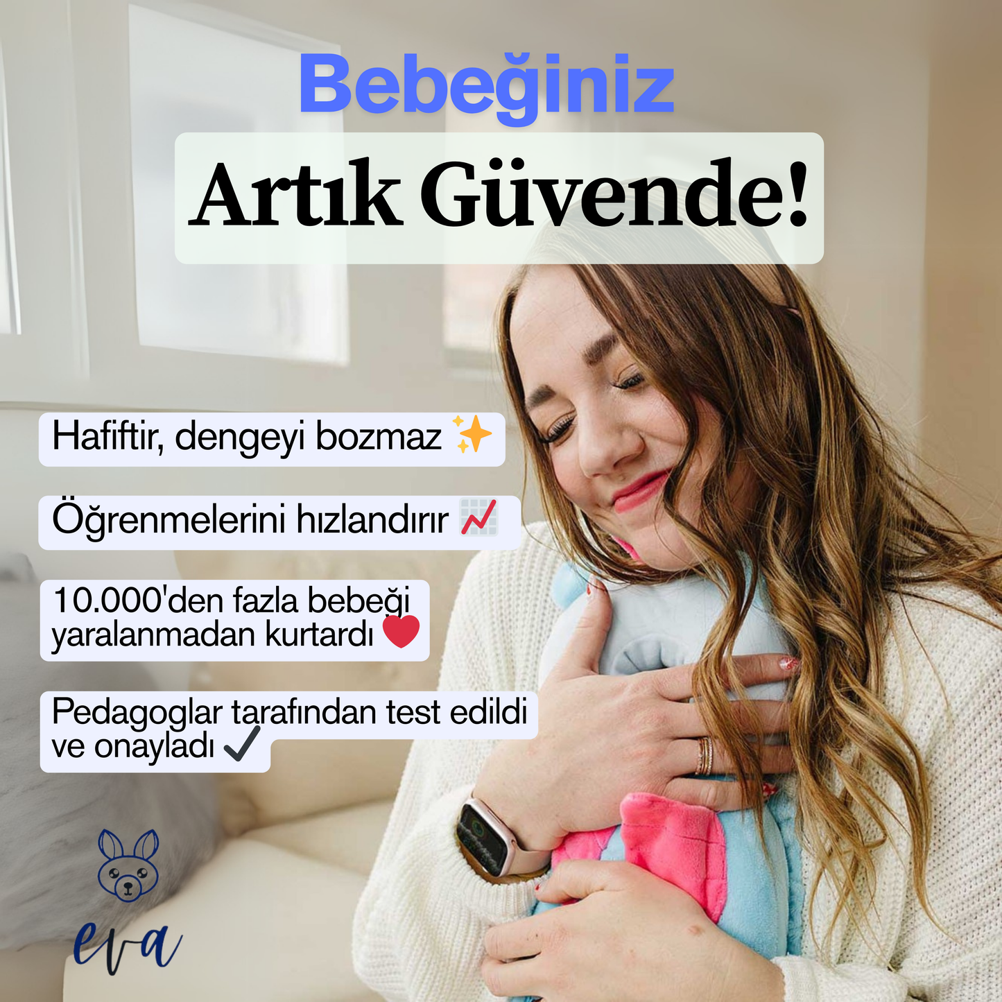 CuddleSafe™ Kafa Koruyucu
