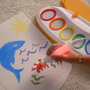Magic Light Brush™ Sihirli Renk Fırçası!